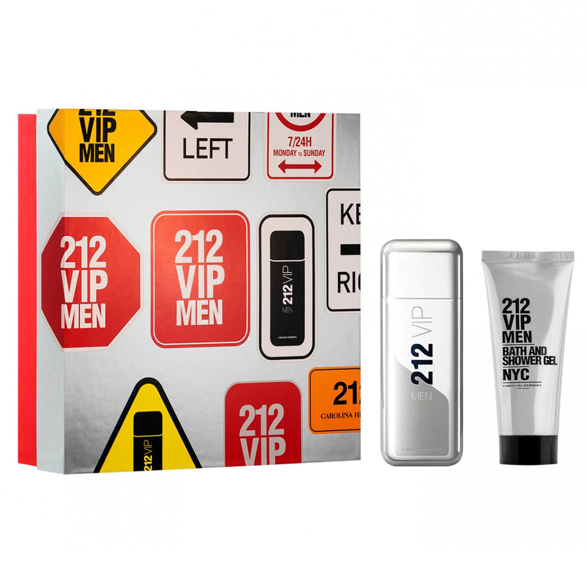 Carolina Herrera 212 VIP Men 2-Piece Set 3.4oz Men EDT Spray