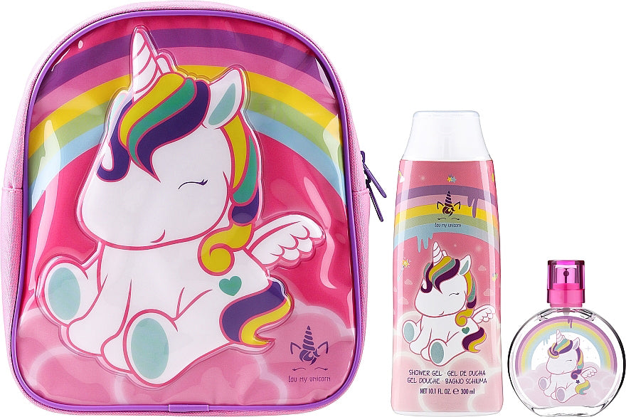 Eau My Unicorn Back Pack 3-Piece Set 1.7oz kids EDT