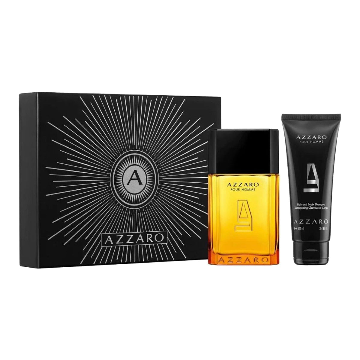 Azzaro 2-Piece Set 3.4oz Men EDT Spray