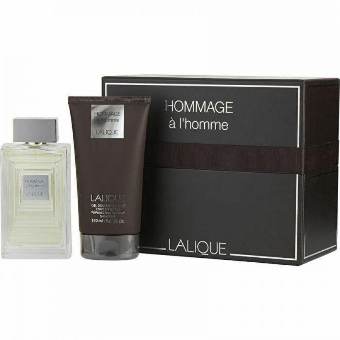 Lalique L'Homme 2-Piece Set 3.3oz Men EDT
