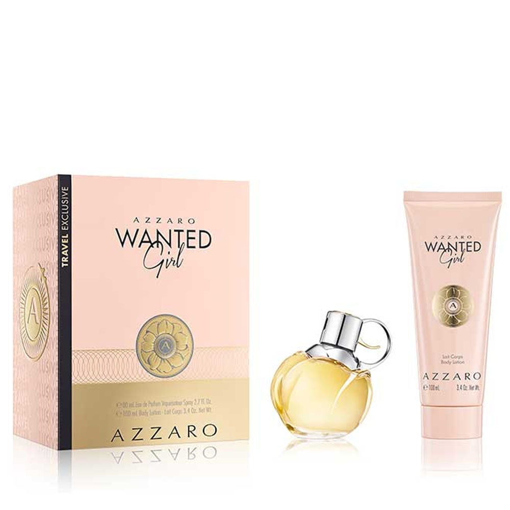 Azzaro Wanted Girl 2-Piece Set 2.7oz Women EDT Spray