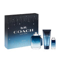 Coach Blue 3-Piece Set 3.3oz Men EDT Spray