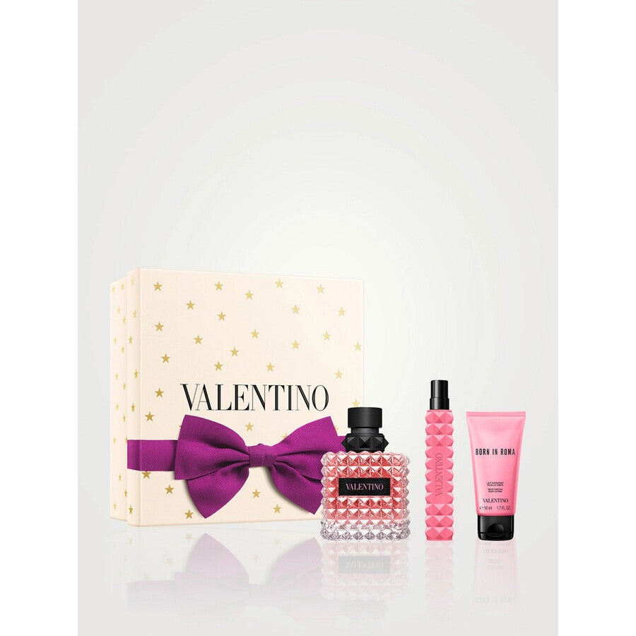 Valentino Born Roma 3-Piece Set 3.4oz Women EDP Spray