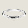 Hermes Kelly Small Model Diamond 18K Gold Bracelet