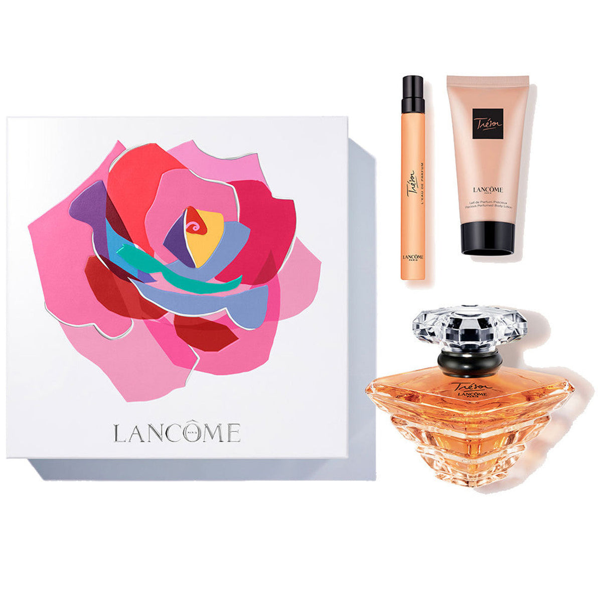 Lancome Tresor 3-Piece Set 3.4oz Women EDP Spray