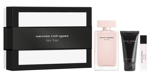 Narciso Rodriguez 3-Piece Set 3.3oz EDP Spray