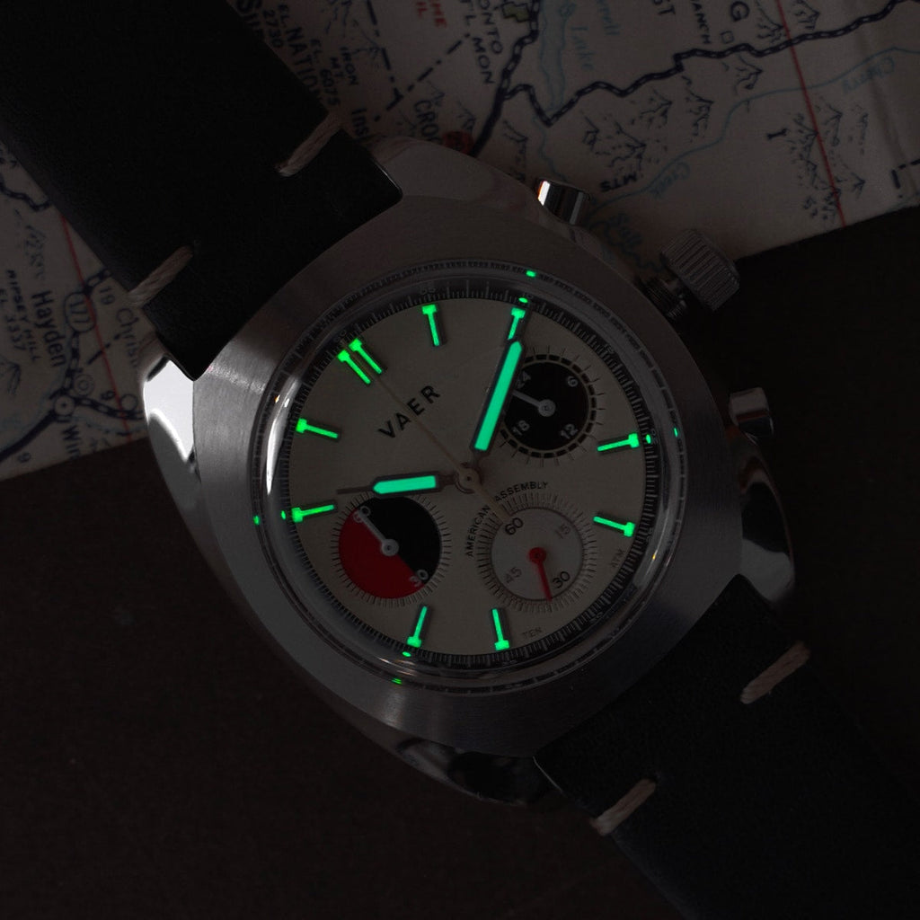 R1 Racing Chronograph Cream - 42mm USA