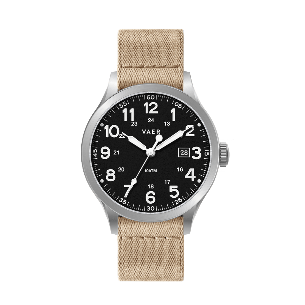 S5 Calendar Field Black - 42mm Quartz