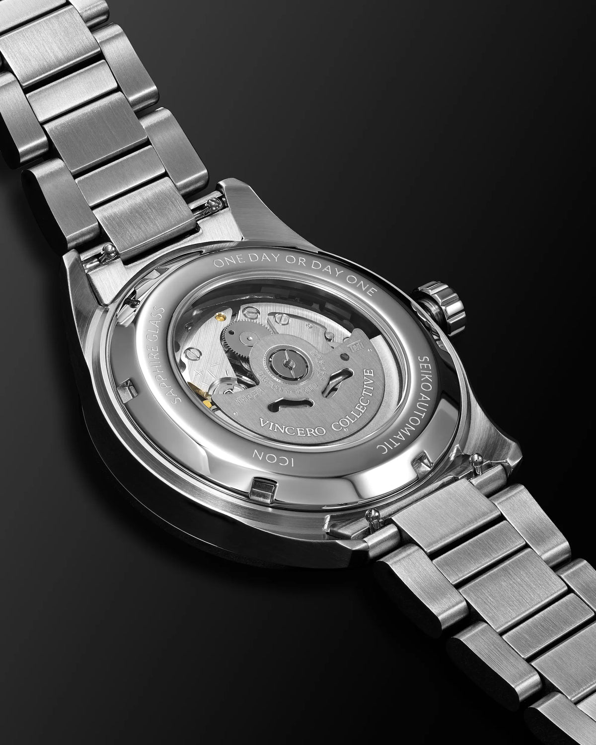 Icon Automatic - Silver Malachite