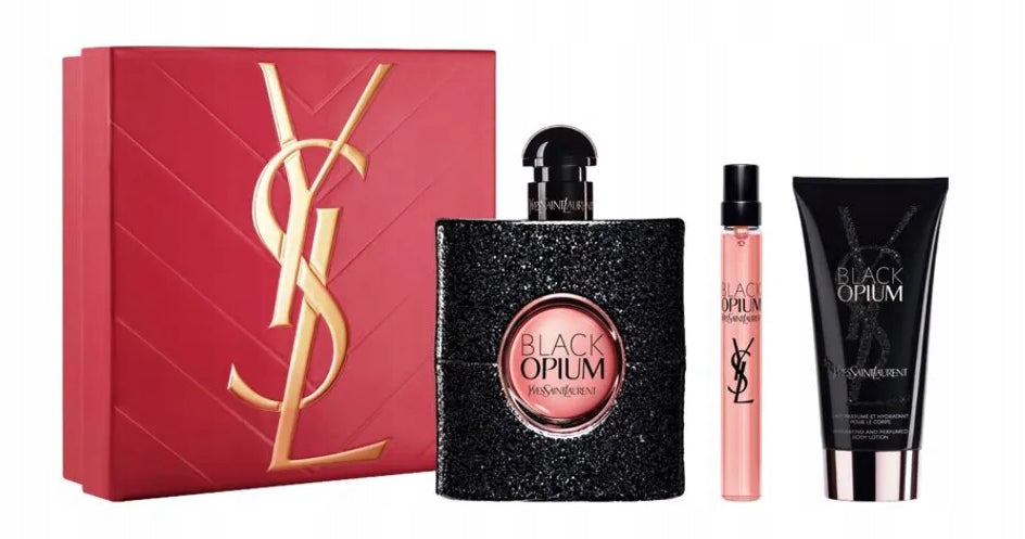 Yves Saint Laurent Black Opium 3-Piece Set 3.0oz Women EDP Spray