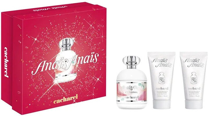 Cacharel Anais Anais 3-Piece Set 3.4oz Women EDT Spray