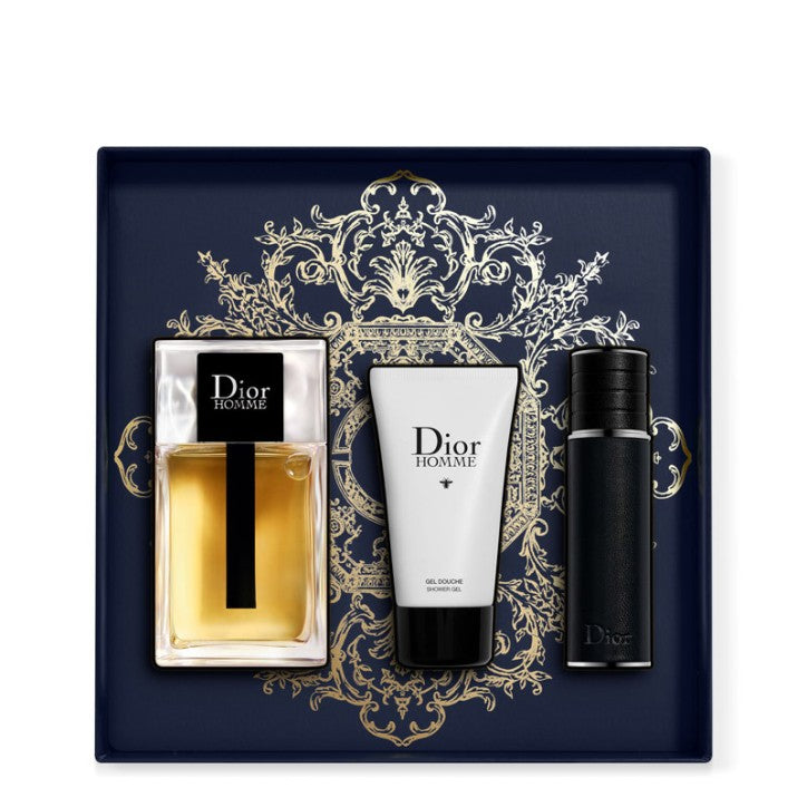 Christian Dior Dior Homme 3-Piece Set 3.4oz Men EDT Spray