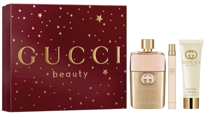 Gucci Guilty 3-Piece Set 3.0oz Women EDP Spray
