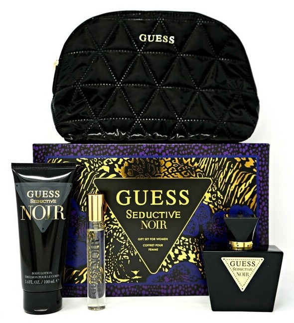 Guess Seductive Noir 4-Piece Set 2.5oz Women EDT