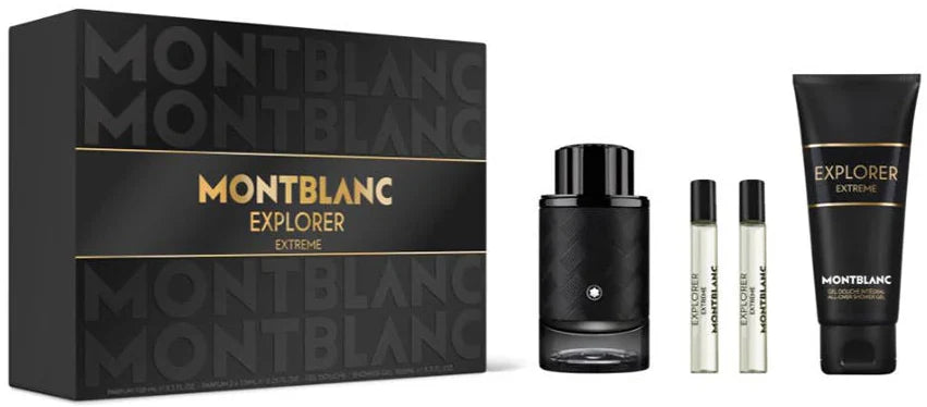 Mont Blanc Explorer Extreme Parfum 4-Piece Set 3.3oz Men
