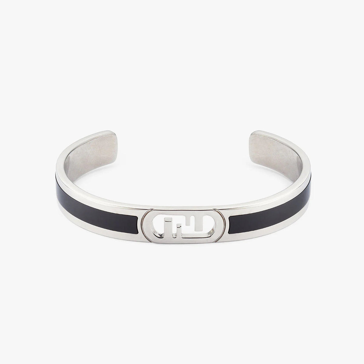 Fendi Open Cuff 18K Gold Bracelet