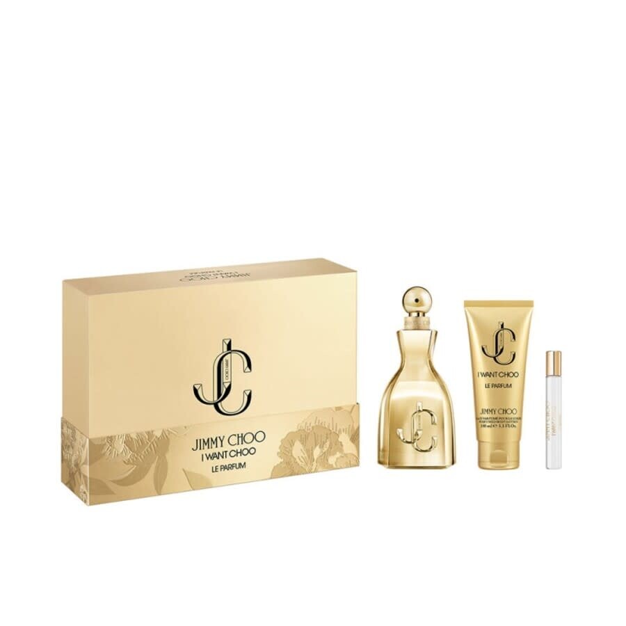 Jimmy Choo I Want Parfum 3-Piece Set 3.3oz Women EDP Spray