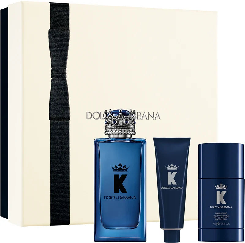 Dolce & Gabbana (K) 3-Piece Set 3.3oz Men EDP Spray