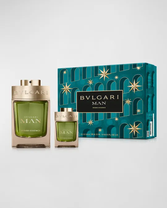 Bvlgari Man Wood 2-Piece Set 3.4oz Men EDP Spray