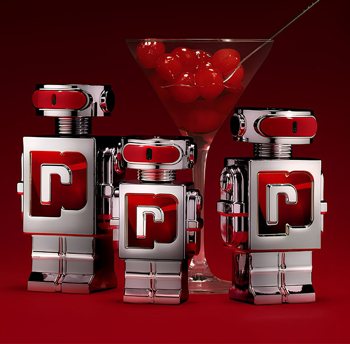 Rabanne Phantom in Red 3.4oz Men Parfum Spray