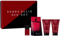 Perry Ellis Red Sky 4-Piece Set 3.4oz Men EDT Spray