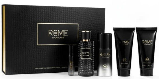 Rome Homme 5-Piece Set 3.4oz Men EDP Spray