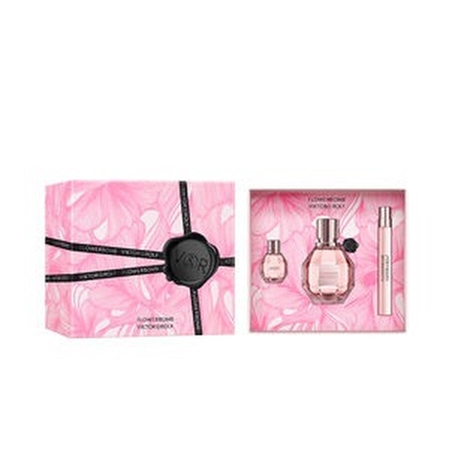 Viktor & Rolf Flowerbomb 3-Piece Set 1.7oz Women EDP Spray