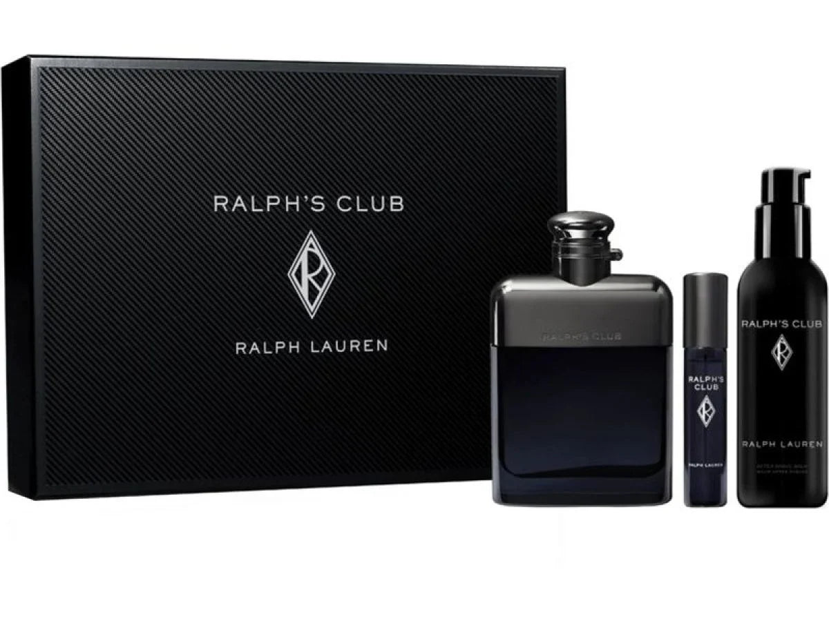 Ralph Lauren Ralph's Club 3-Piece Set 3.4oz Men EDP Spray